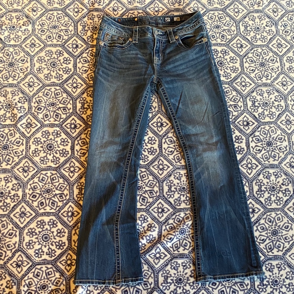 Miss Me light Blue Flare Jeans